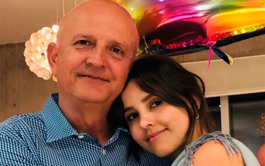 Paulina Goto informó la muerte de su papá, Eduardo Goméz