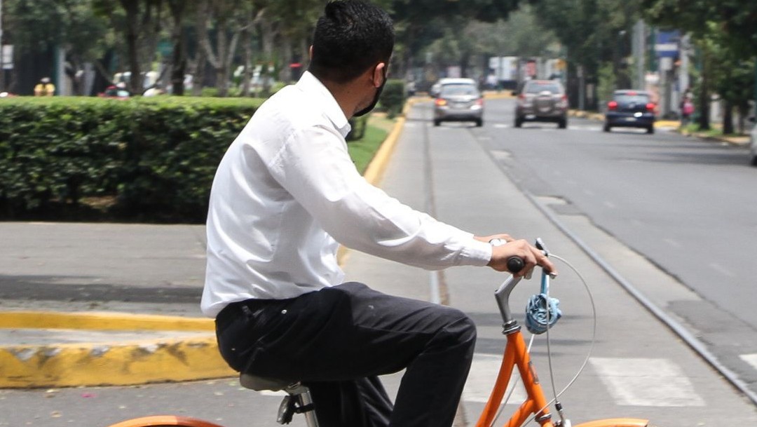 Incrementa hasta 250% el uso de las ciclovías emergentes en CDMX