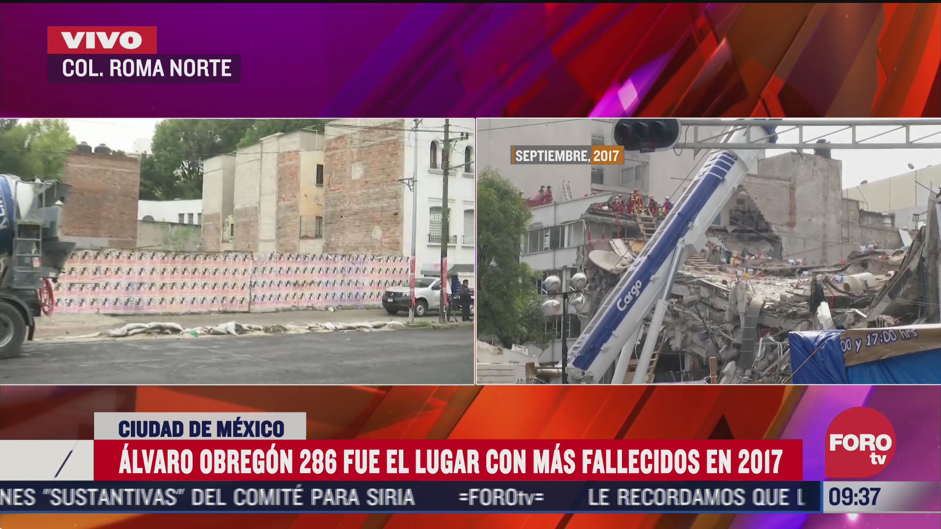 derrumbe de edificio en alvaro obregon en sismo 19s provoco muerte de 49 personas