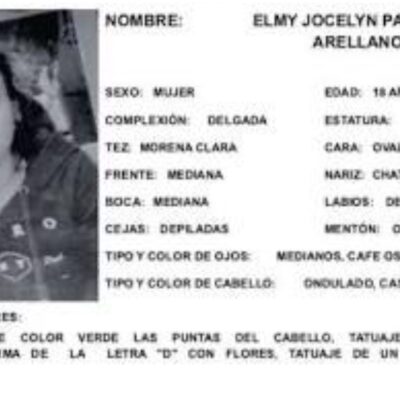 Identifican el cuerpo de Elmy Jocelyn, joven reportada como desaparecida en Xochimilco