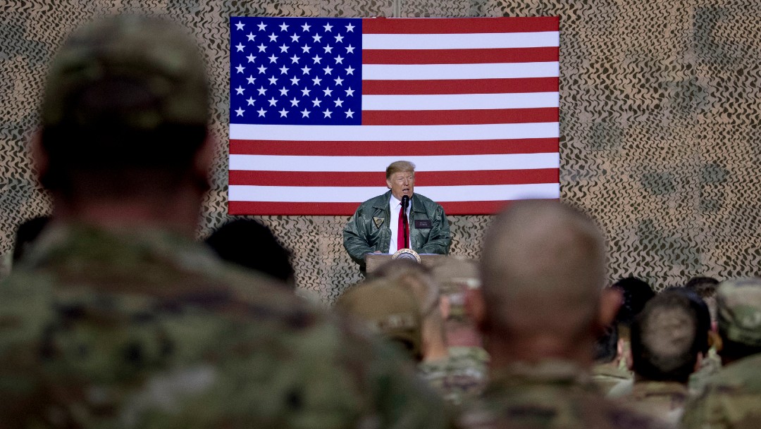 Donald Trump planea retirar a más tropas de Irak