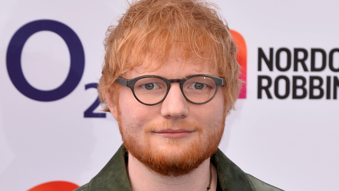 Cantante británico Ed Sheeran