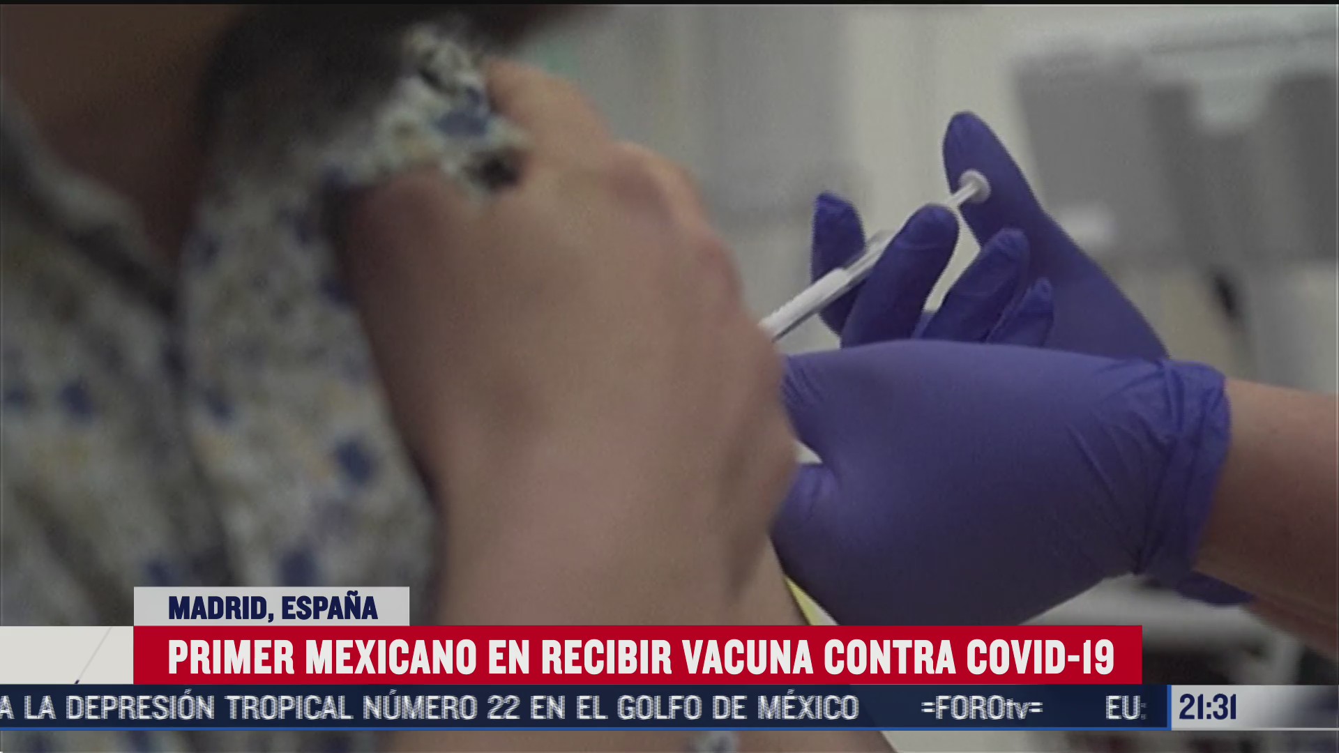 primer mexicano en recibir vacuna de covid