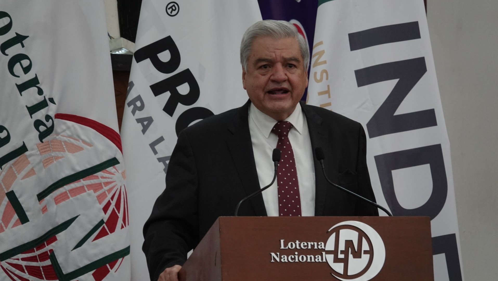 Ernesto Prieto, director general de la Lotería Nacional, será el nuevo director general del Instituto para Devolver al Pueblo lo Robado (INDEP)
