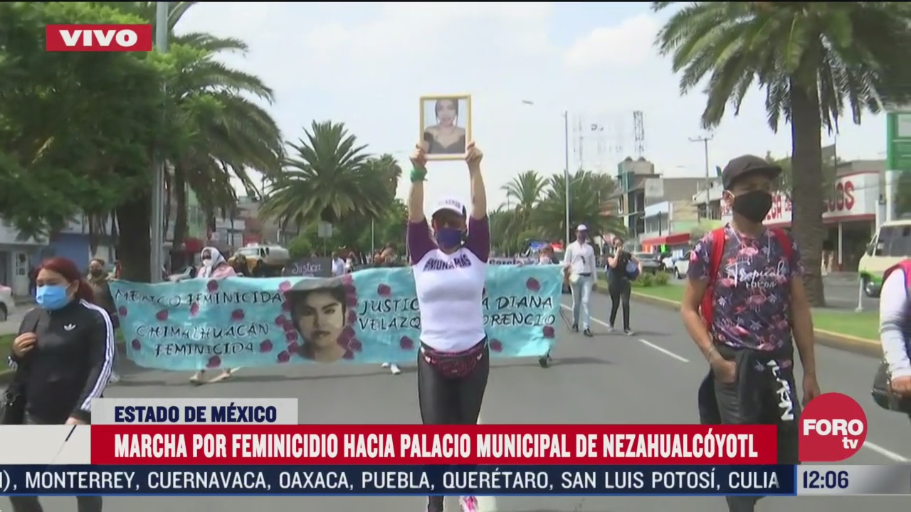 grupos feministas marchan en el edomex contra feminicidios