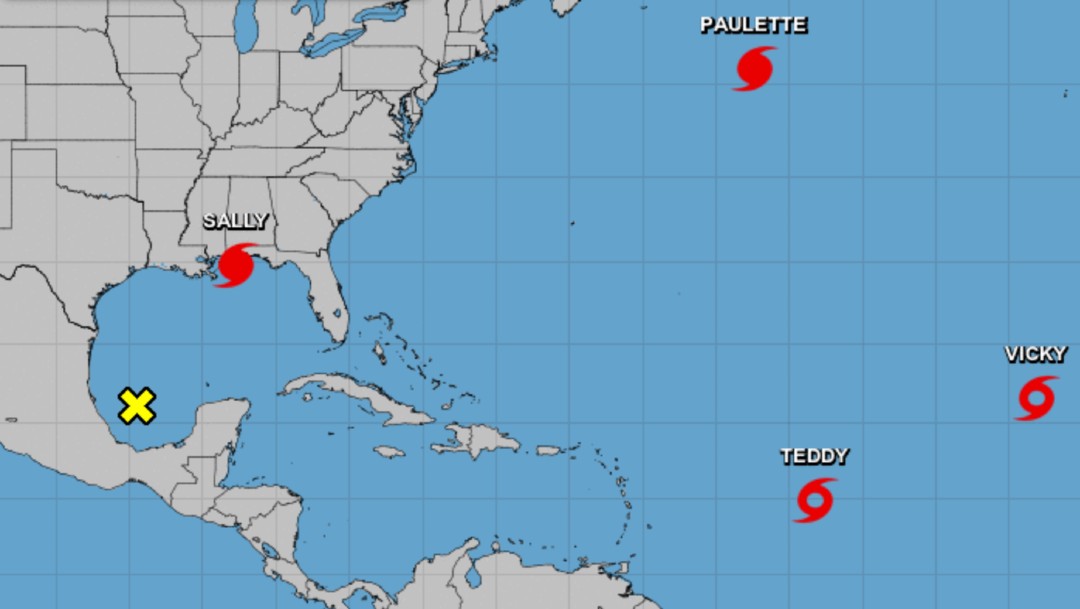 ‘Sally’ se fortalece y se convierte en huracán categoría 2