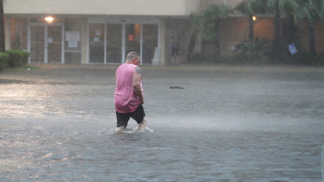 Huracán Sally, que se formó al sur de Florida, donde produjo intensas lluvias durante el fin de semana, es uno de los cinco ciclones actualmente activos en el Atlántico