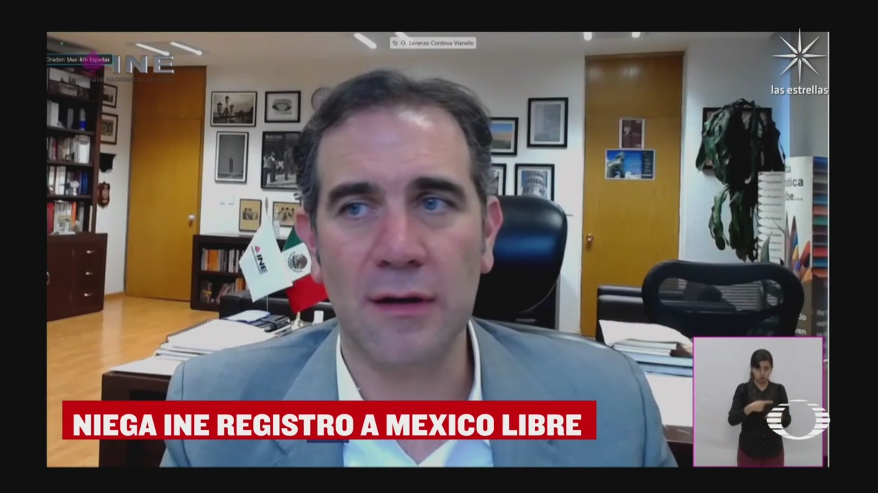 INE niega registro al partido político México Libre, de Felipe Calderón