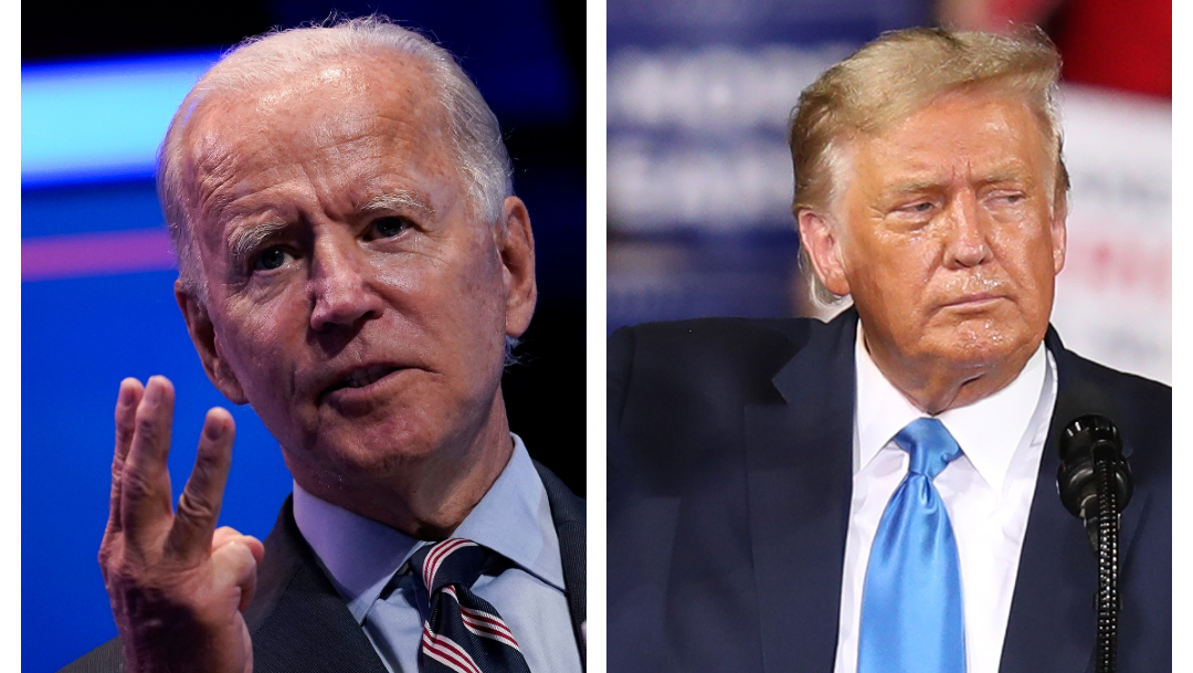 Joe Biden y Donald Trump, candidatos a la presidencia de Estados Unidos