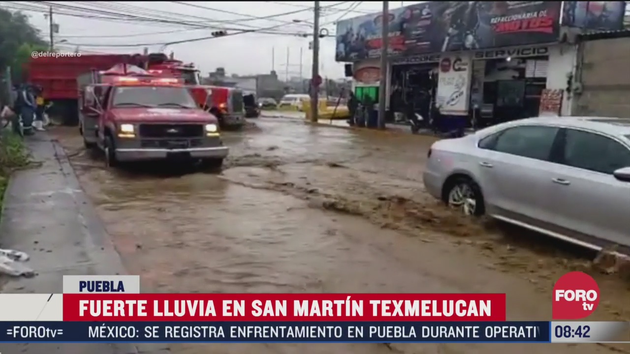 lluvias causan afectaciones en chiapas tlaxcala puebla y colima