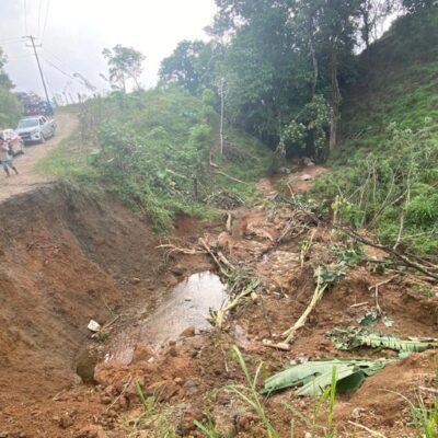 Lluvias causan daños en diferentes municipios de Chiapas