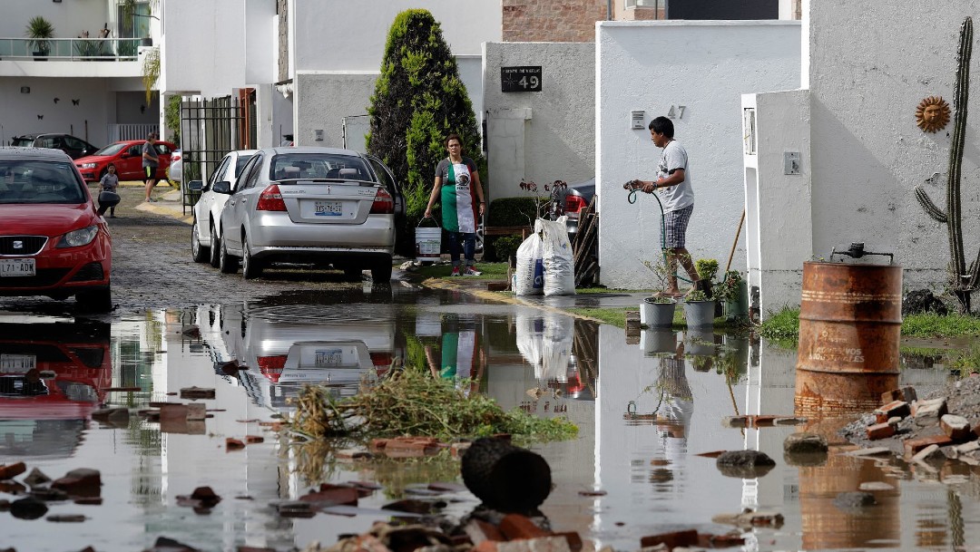 Lluvias e inundaciones en Puebla