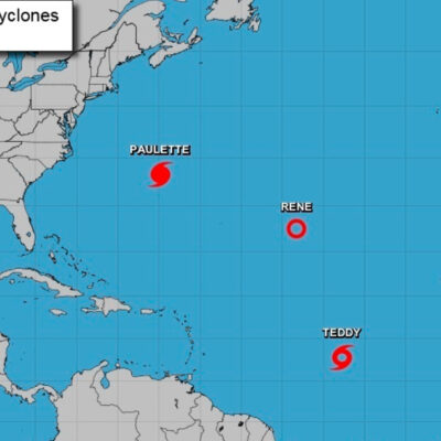 Tormenta tropical Sally se convierte en huracán en el Golfo de México