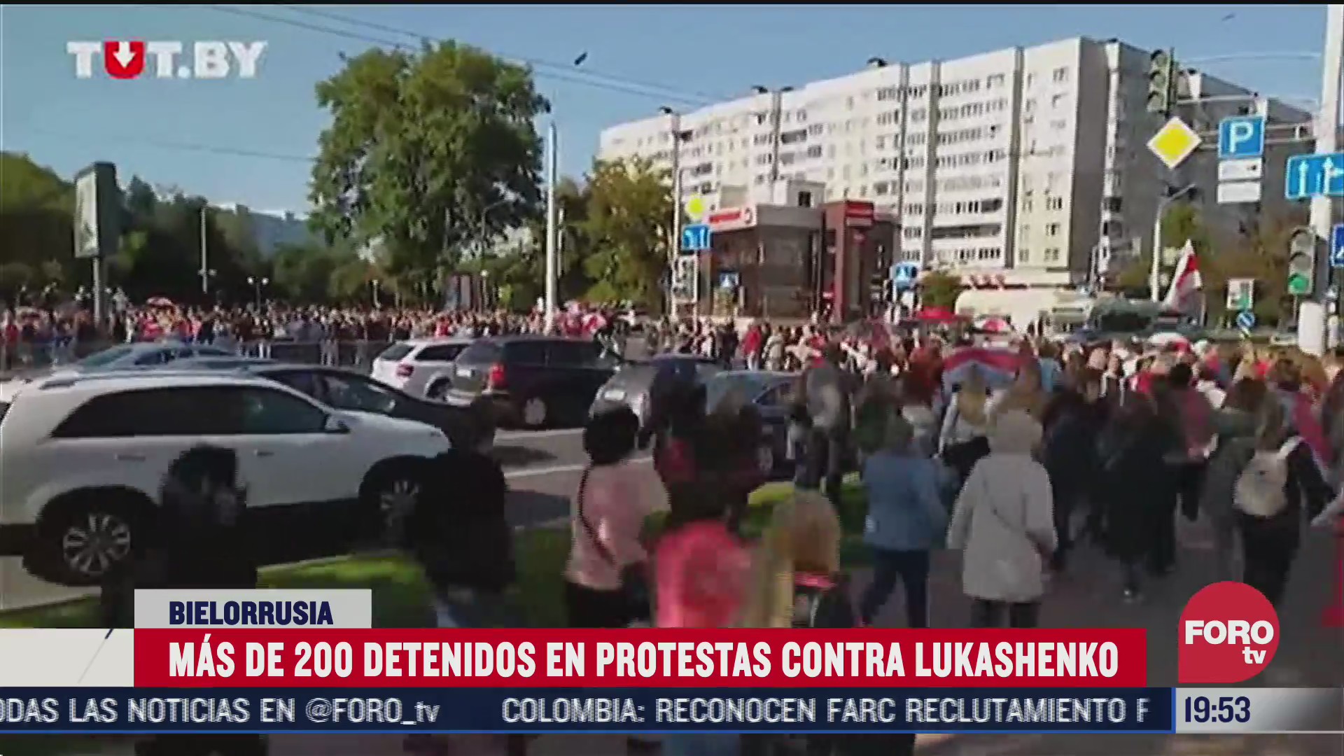 mas de 200 personas detenidas en bielorrusia por protestas