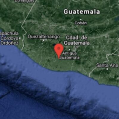 Fuerte sismo de 5.5 grados estremece Guatemala