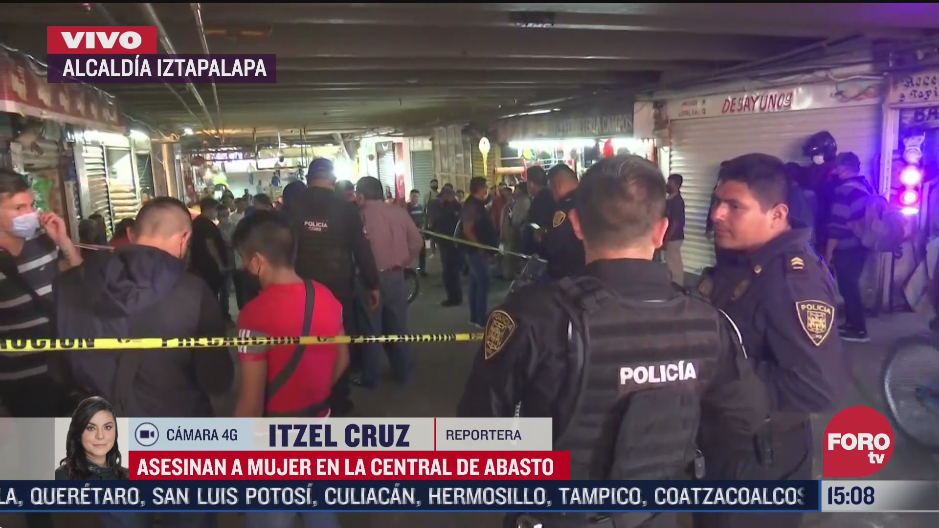 muere mujer tras ser baleada al interior de la central de abasto de la ciudad de mexico