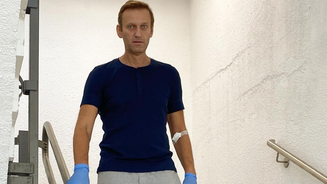 Alexéi Navalni es dado de alta en Berlín y médicos ven posible su total recuperación