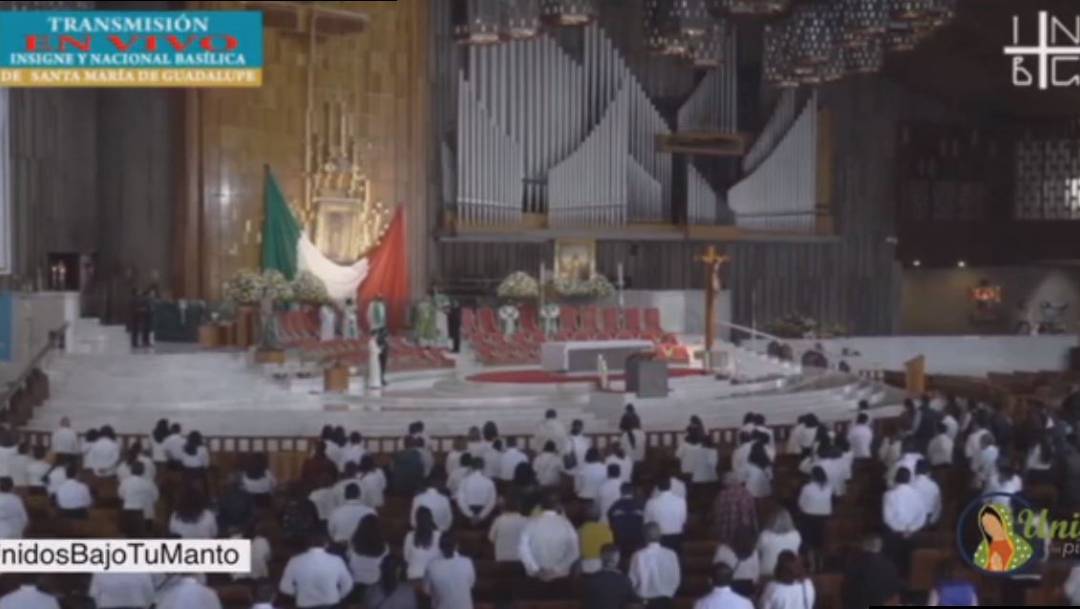 Bajo el nombre "Unidos a los pies de la Guadalupana", este sábado 19 de septiembre se realizó la primera peregrinación virtual a la Basílica de Guadalupe