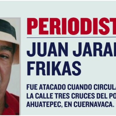Asesinan en Morelos al periodista Juan Jaramillo Frikas
