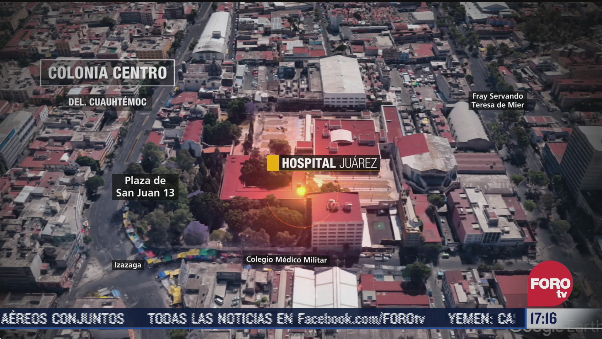 radiografia del hospital juarez tras el sismo de