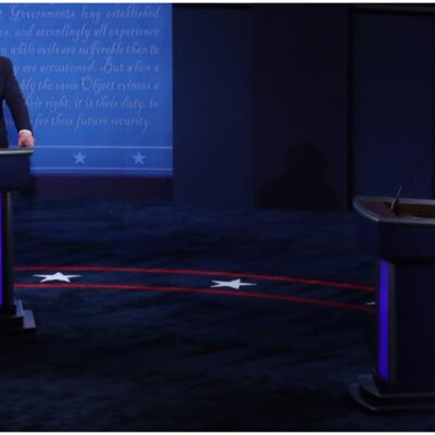 Los 8 momentos más importantes del primer debate presidencial en Estados Unidos