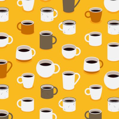 Reto visual: Encuentra las tazas de té, las rotas y las vacías