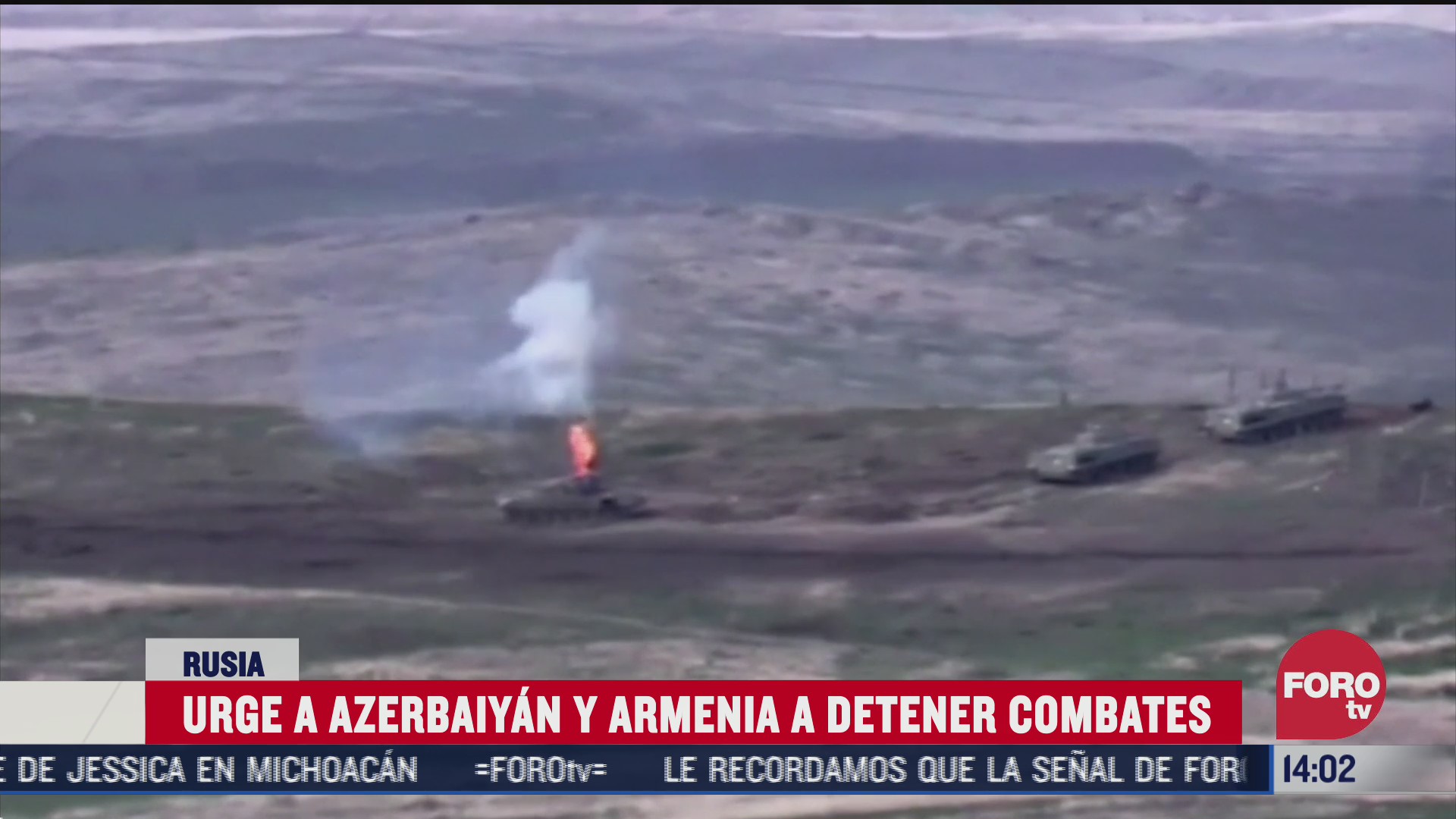 rusia pide cese de hostilidades entre azerbaiyan y armenia