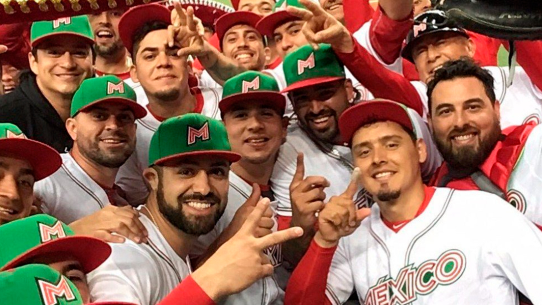 Fotografía de la selección mexicana de béisbol