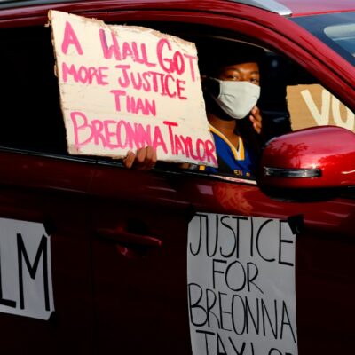Siguen protestas en Louisville por Breonna Taylor