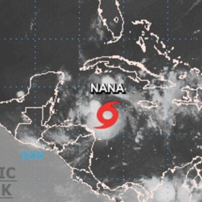 Tormenta tropical 'Nana' se convertirá en huracán antes de azotar Belice; podría causar inundaciones en Guatemala
