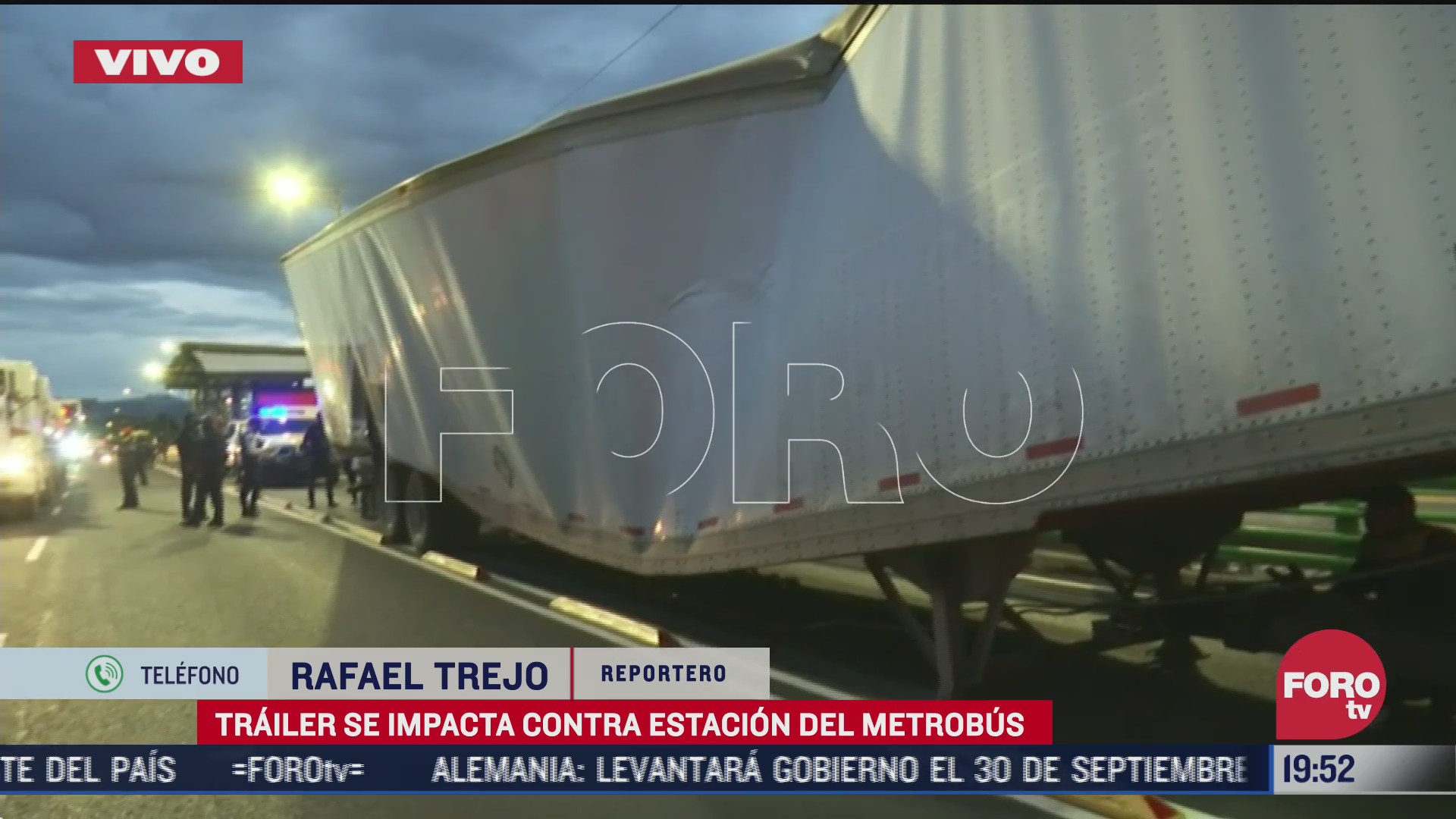 trailer choca contra estacion hospital troncoso del metrobus cdmx