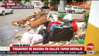 vecinos denuncian tiradero de basura en calles de cdmx