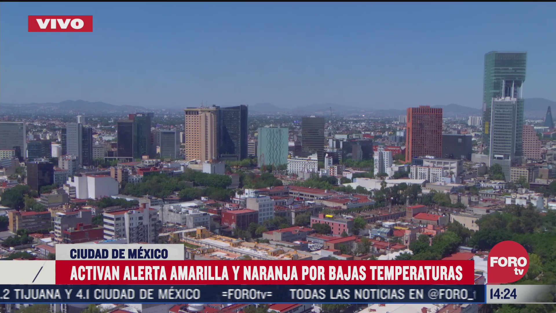 activan alerta amarilla y naranja por bajas temperaturas en la ciudad de mexico