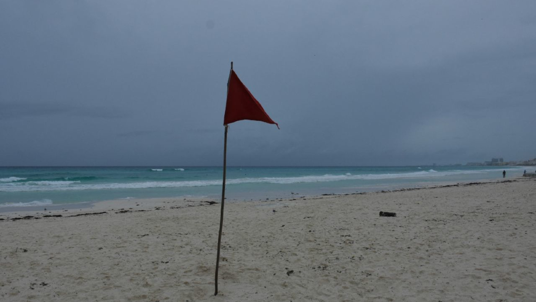 Activan alerta naranja en Quintana Roo por tormenta tropical Zeta