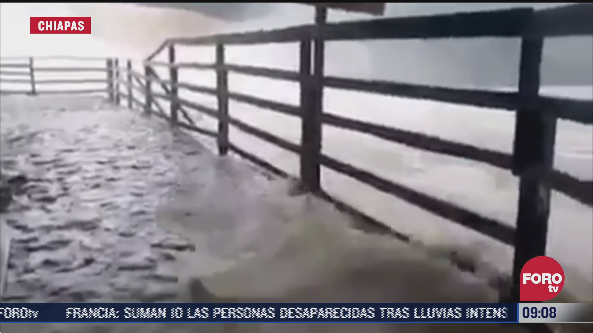 al menos 29 de 124 municipios en chiapas han sido afectados por las lluvias