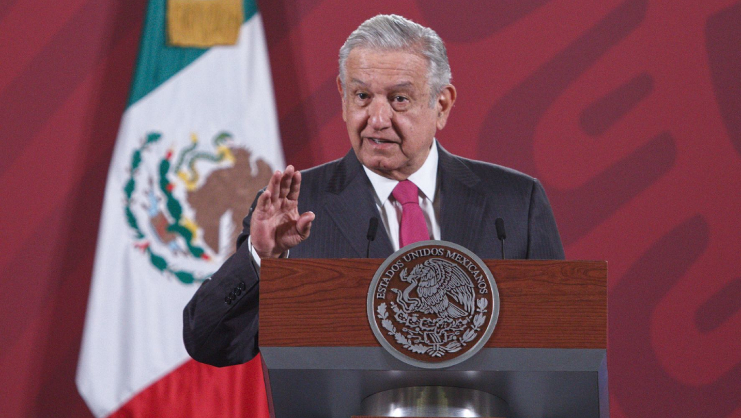 Andrés Manuel López Obrador, presidente de México, en conferencia de prensa matutina. (Foto: Cuartoscuro)