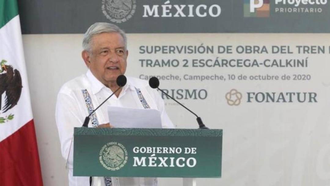 Al supervisar las obras del Tren Maya, el presidente López Obrador destacó el papel del sureste en el desarrollo nacional