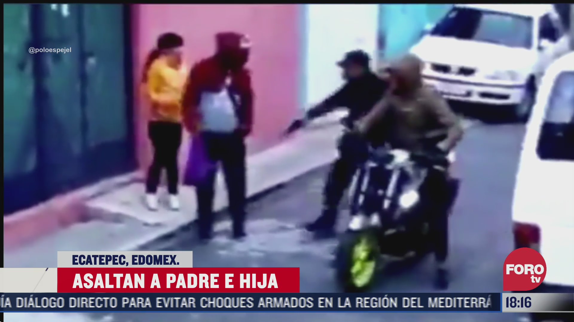 asaltan a padre y su hija en ecatepec edomex
