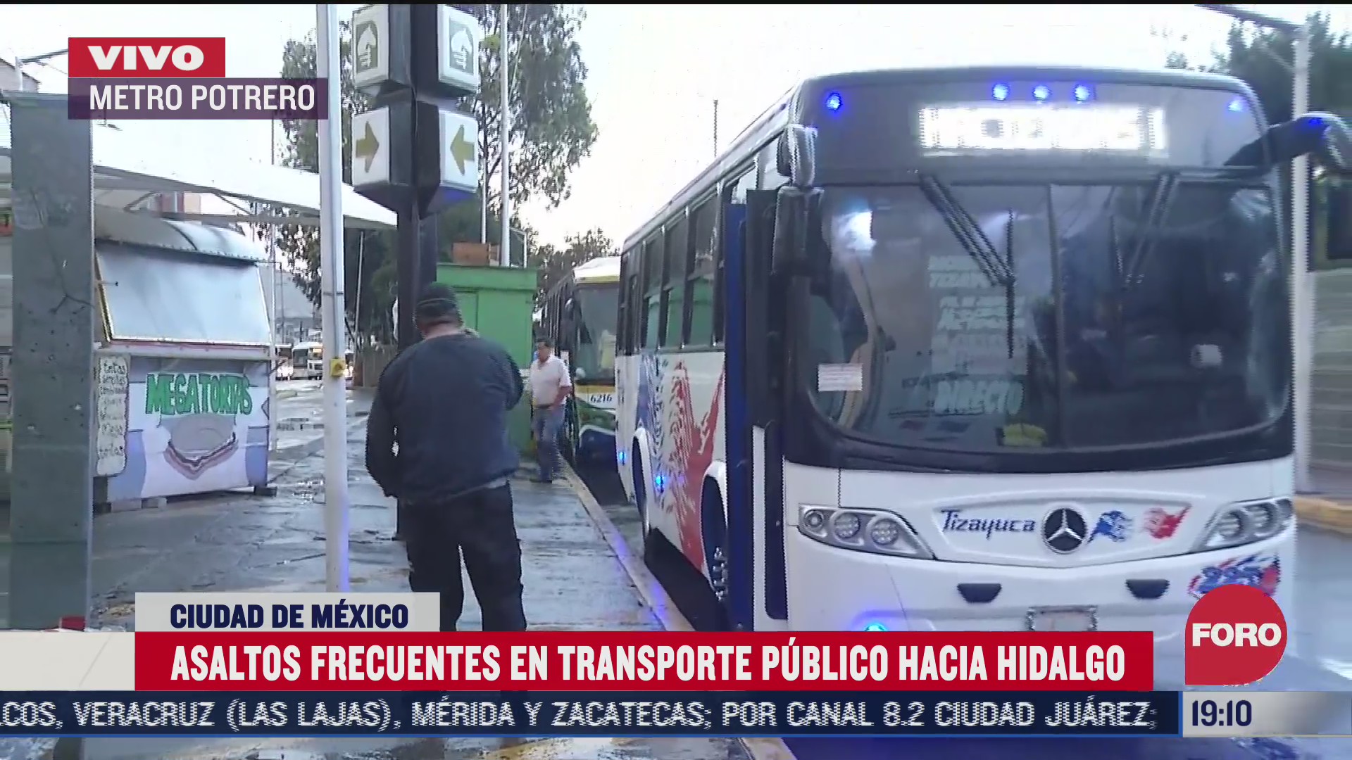asaltos frecuentes en transporte publico en carretera mexico pachuca