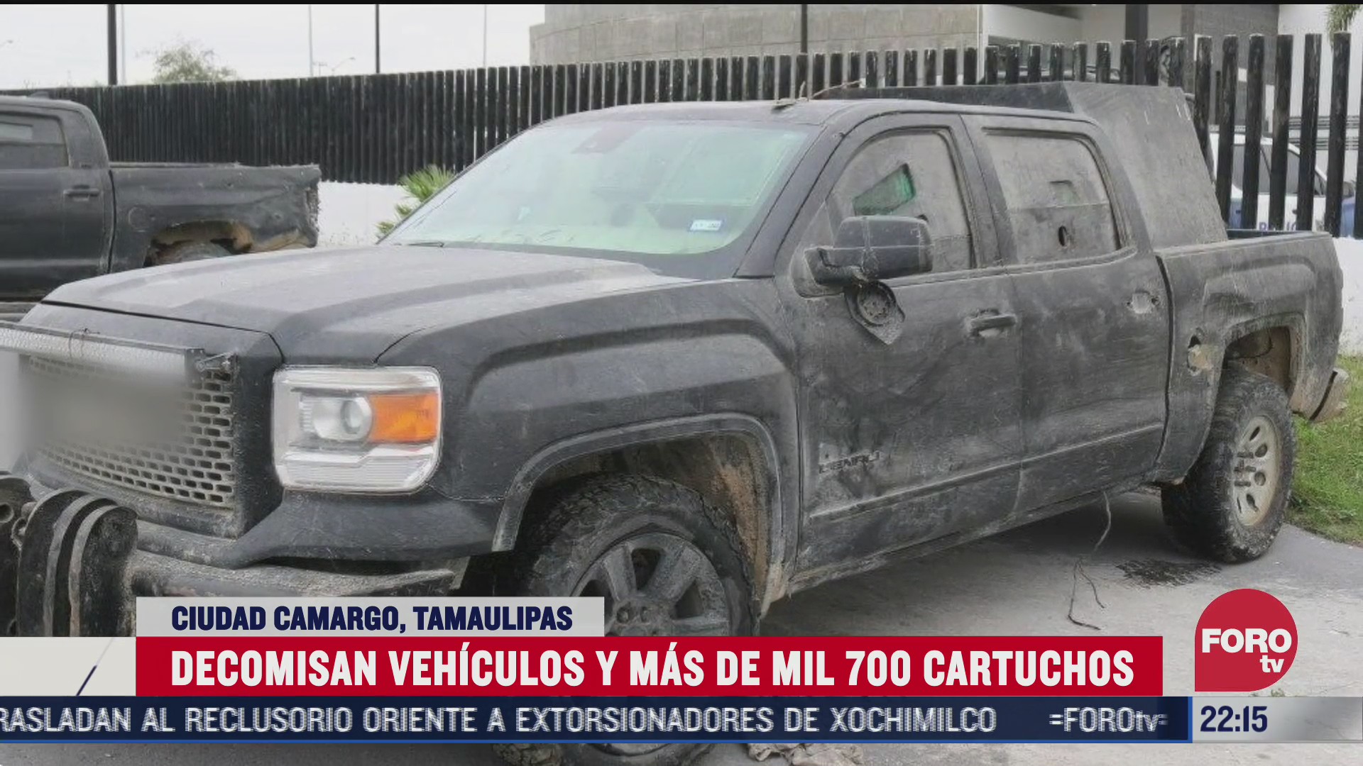 aseguran vehiculos con blindaje artesanal en tamaulipas