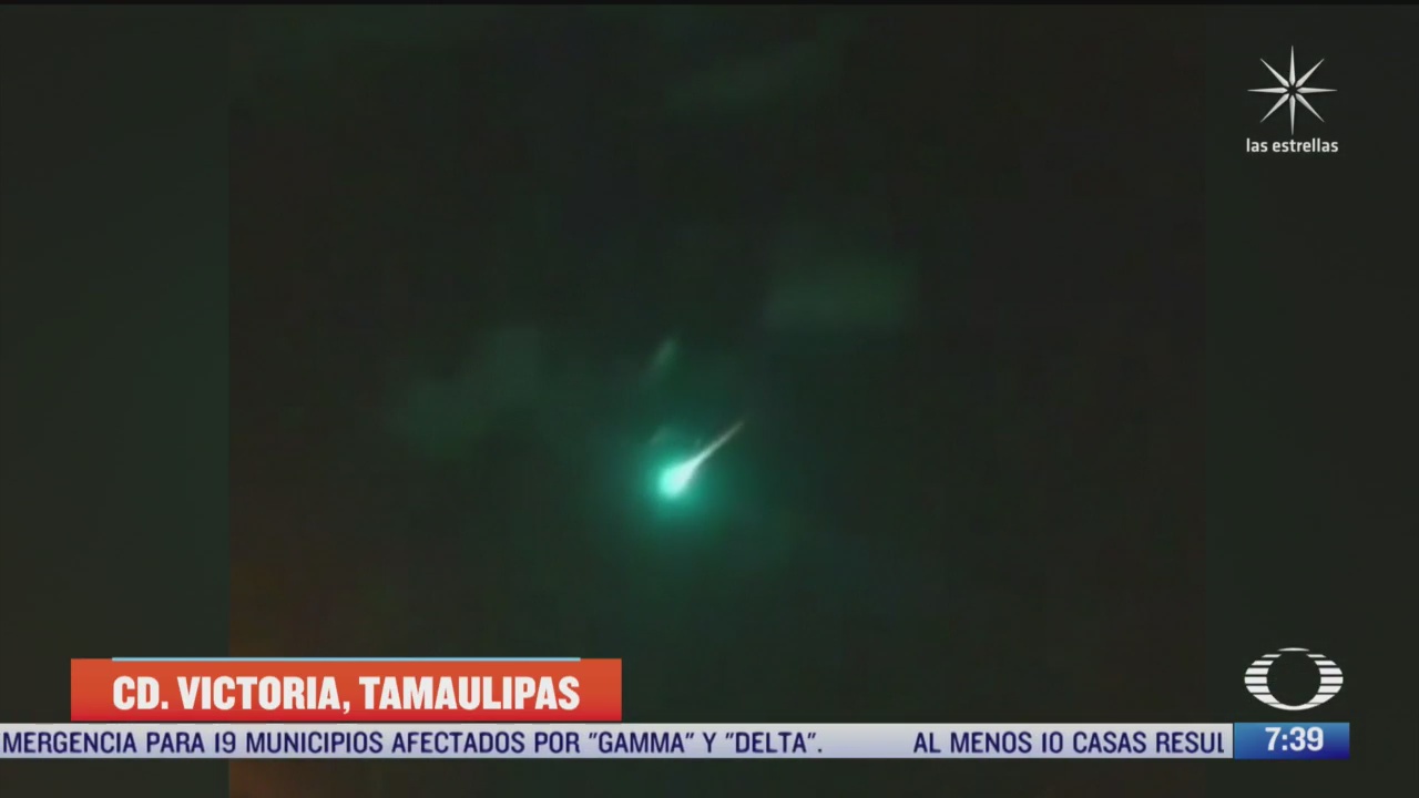 caida de meteorito ocasiona incendio de arbol y arbustos en tamaulipas