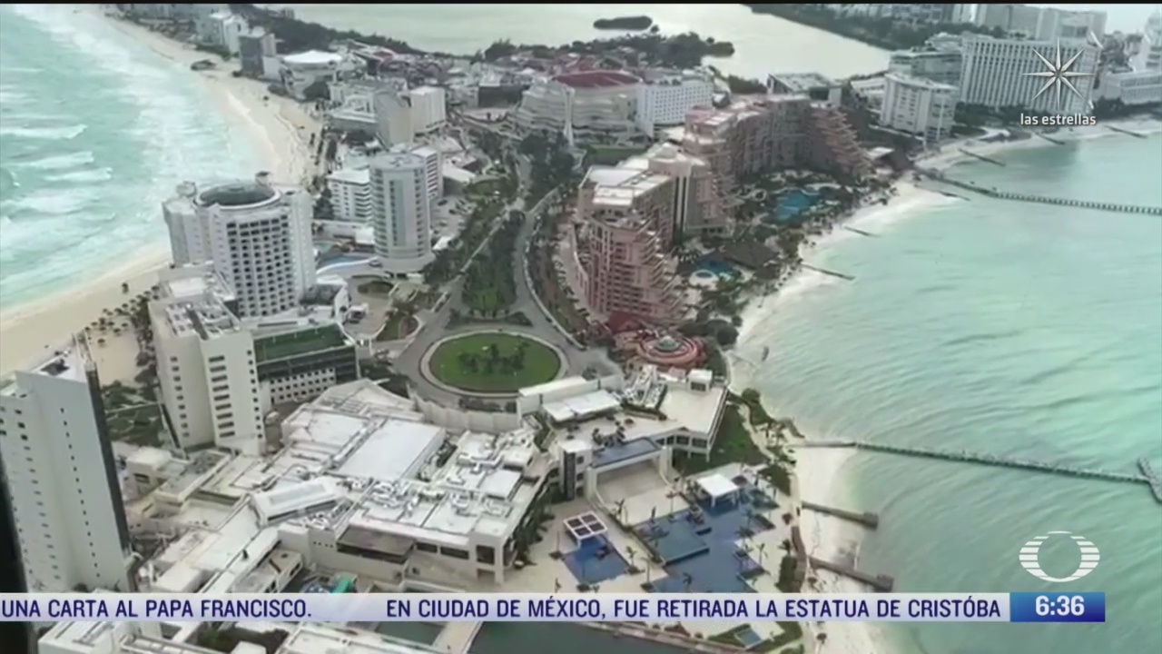 cancun se recupera tras paso de huracan delta