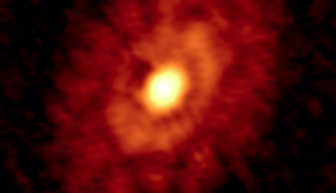 Imagen revela cómo se forman los planetas alrededor de una estrella joven