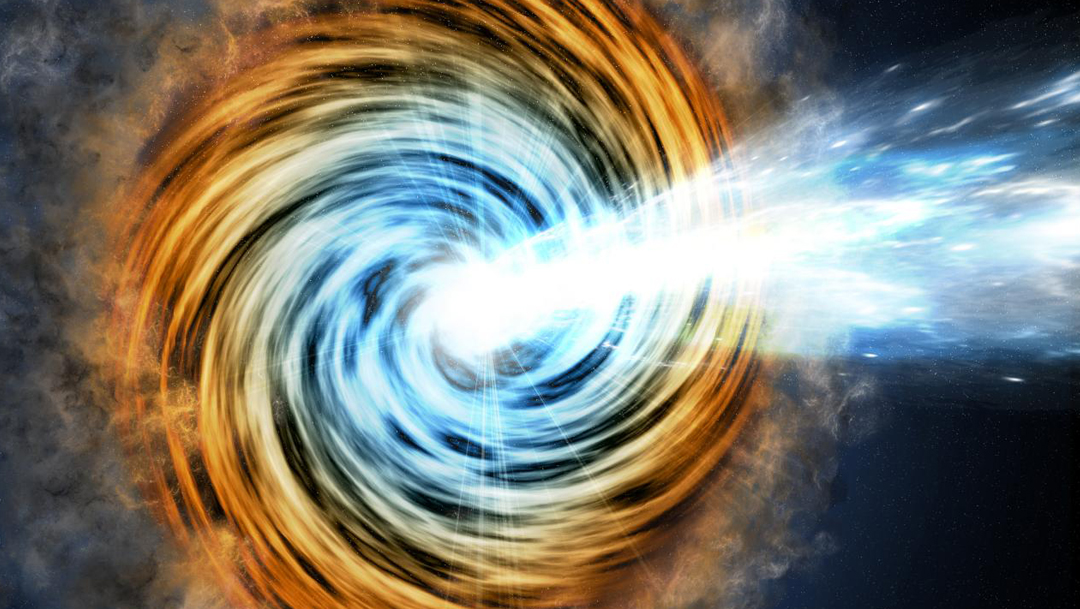 El telescopio Gran Canaria encontró el agujero negro más lejano que pertenece a una familia de galaxias raras