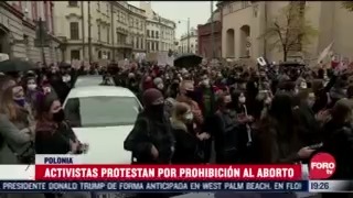 continuan protestas por restricciones al aborto en polonia