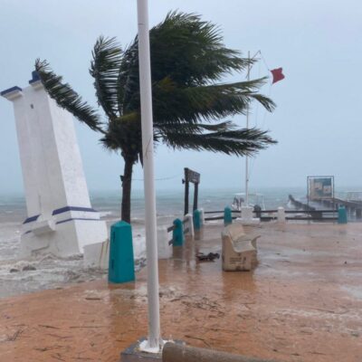 Saldo blanco en Quintana Roo y Yucatán tras paso de huracán 'Delta': Protección Civil