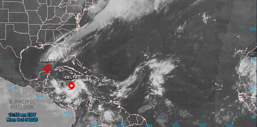Se forma la tormenta tropical ‘Delta’; amenaza a Cuba y costas de EEUU