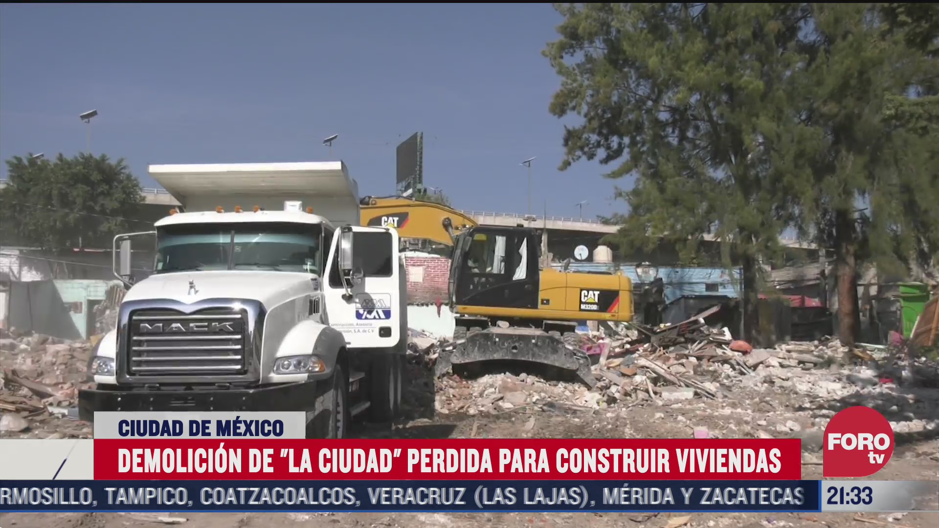 demuelen ciudad perdida en tacubaya para construir nuevas casas