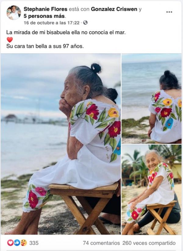 doña manuelita abuelita 97 años conoce el ma