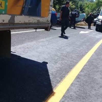 Mueren cinco personas en accidente automovilístico en carretera México-Tuxpan